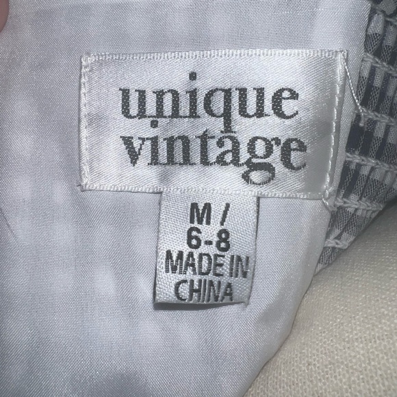 Unique Vintage gingham dress - Picture 2 of 7